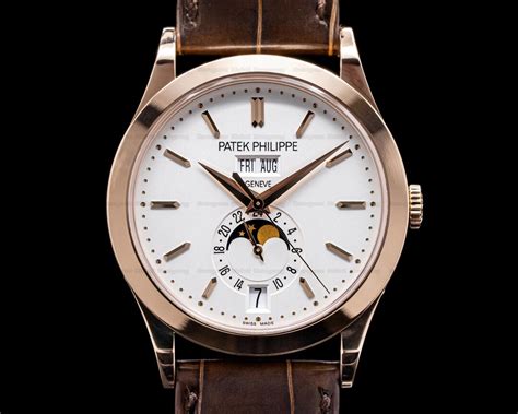 patek philippe rose gold calendar